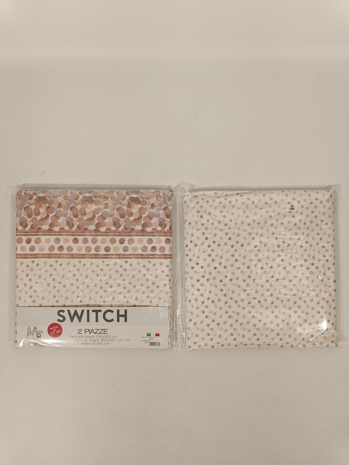 COMPLETO LENZUOLO 2P SWITCH Tellini S.r.l. Ingrosso Abbigliamento